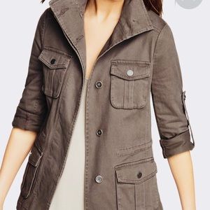 BCBGMAXAZRIA Military style jacket